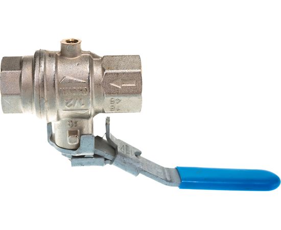 Шаровой кран с выхлопным отверстием в шаре RUB 1/2 DN15 PN14, ВР-ВР, серия BOLOGNA S.93, ручка S93D00 – изображение 6