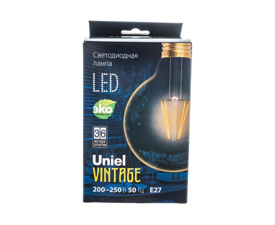 Светодиодная лампа Uniel LED-G95-6W/GOLDEN/E27 GLV21GO Vintage UL-00002359 – изображение 6