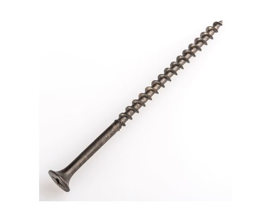 Саморезы ВИРТУОЗ 4,2х 76 мм, крупная резьба, потайная головка, оксидированный 25 шт 02587 