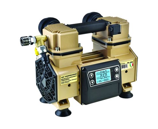 Бесшумный компрессор Pegas pneumatic PG-990 компактный, без ресивера, 125л/мин 6715 