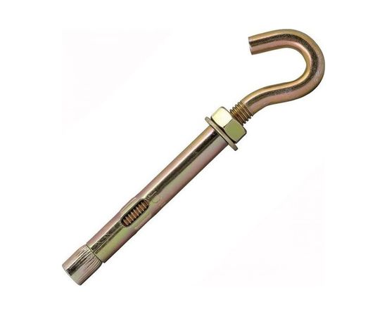 Анкерный болт с полукольцом МЕТАЛЛСЕРВИС М10x80 50 шт. 1230463 