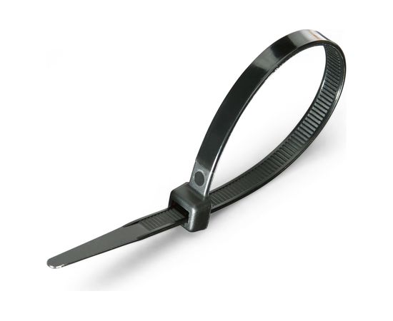 Нейлоновые стяжки FORTISFLEX КСС 9х1020 черный 100 штук 56667 