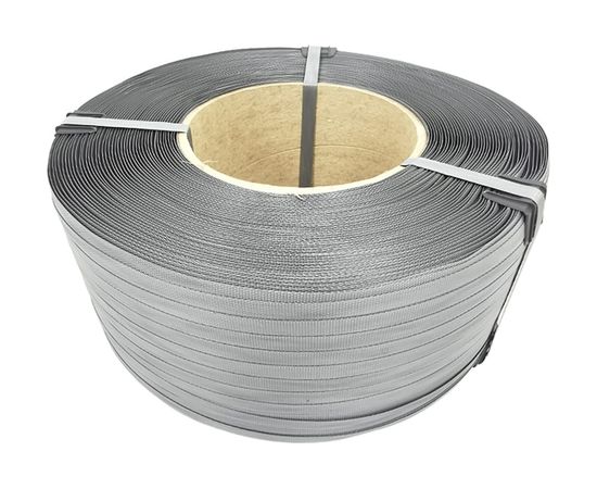 Лента ПП 19х1х1км 265кгс серый, М/ПА ЛЕНТАРОСТ PP-00049 