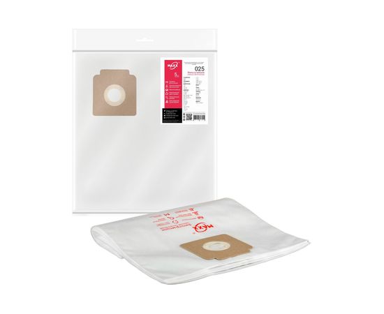 Фильтр-мешки сменные синтетические 025 5 шт MAXX (5) D025STMC3WA 