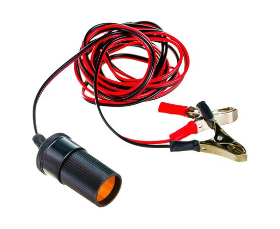 Удлинитель прикуривателя SKYWAY 3 м, с большими крокодилами S00702004 