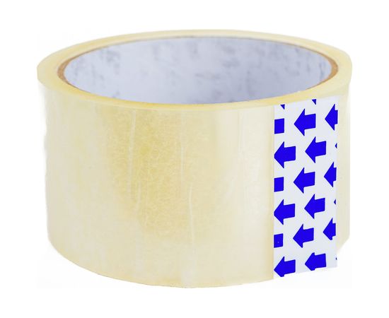 Прозрачная упаковочная клейкая лента GAVIAL 48 мм х 40 м, для картона, стрейч пленок и мешков 00000398 