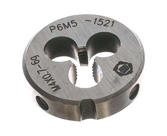 Плашка М 4 х0.7 Р6М5 6g ТМ Туламаш 137162 