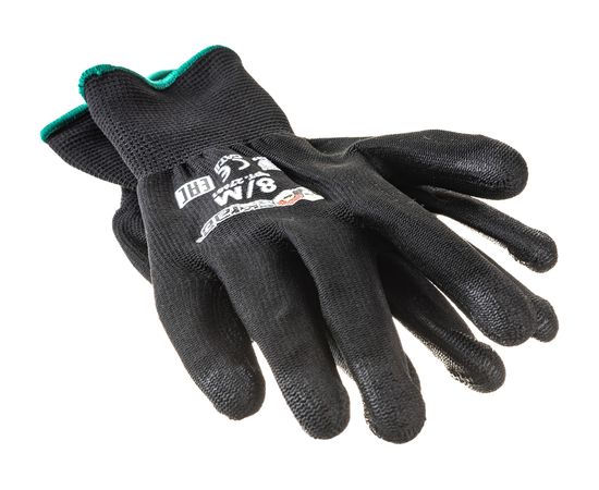 Перчатки SKRAB, нейлон с полиуретановым покрытием, 8/M BLACK 27681 