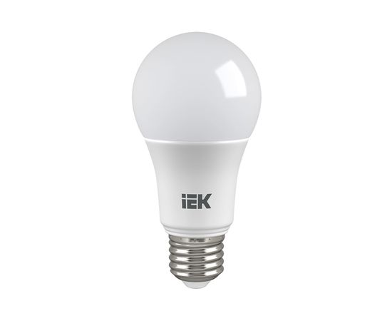 Лампа IEK LED A60, 7вт, 230В, 6500К, E27 LLE-A60-7-230-65-E27 