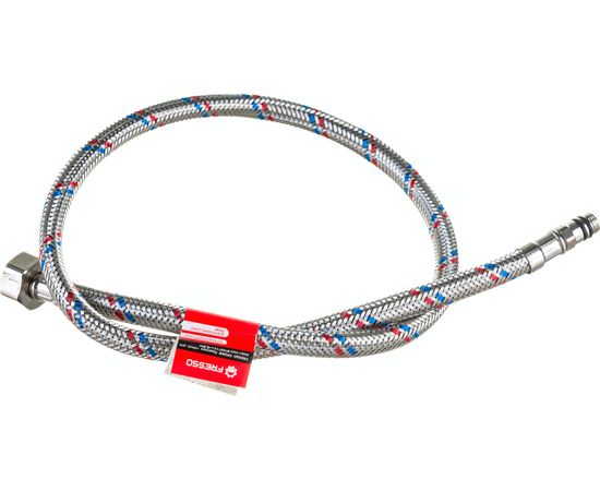 Подводка гибкая для воды FRESSO ПРОФФ пара М10x1/2, 0,8 м 573-238 