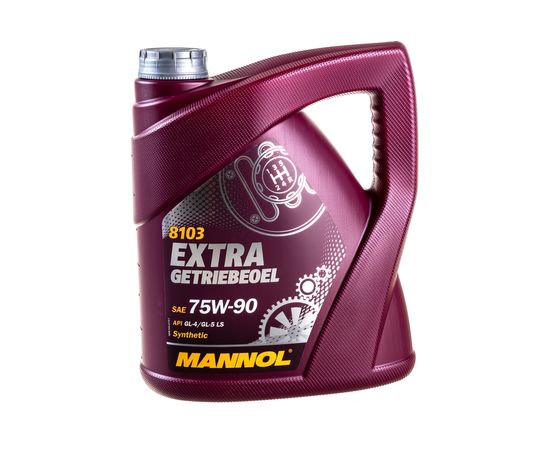 Синтетическое трансмиссионное масло MANNOL EXTRA GETRIEBEOEL 75W90 4 л 1353 