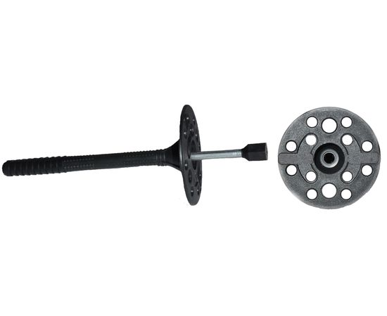 Дюбель для теплоизоляции с оц.гвоздем и термоголовкой INTERFIX 10х120, 350 шт 28980 