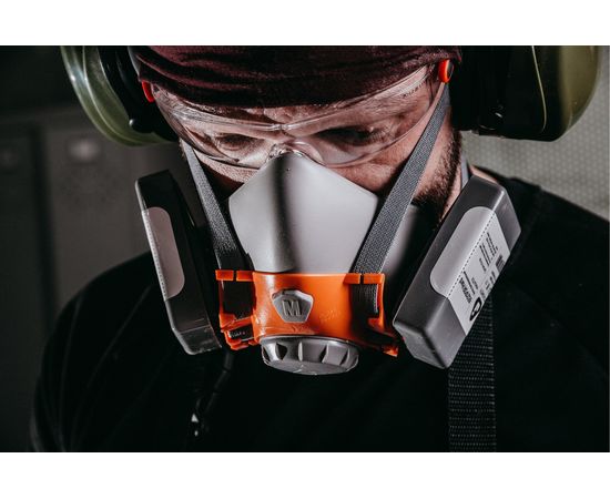 Фильтрующая полумаска из изолирующих материалов Jeta Safety 6500, размер M/средний, 6500-M – изображение 12