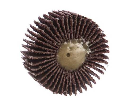 Круг лепестковый (40x20x6 мм; P 40) для дрели MATRIX 74165 – изображение 2