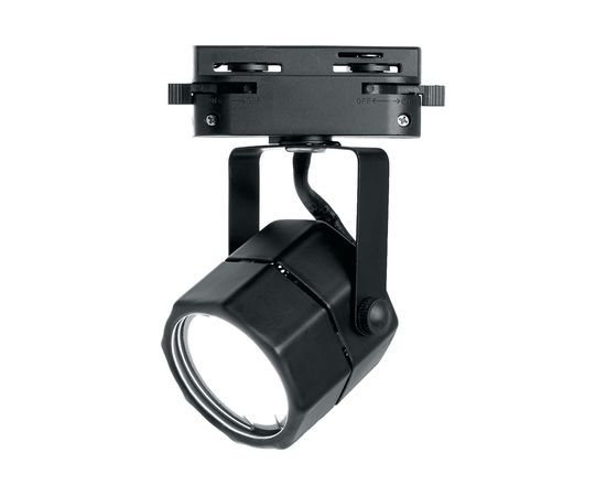 Трековый однофазный светильник на шинопровод FERON GU10, AL192, 50W, 230V, черный 41594 – изображение 2