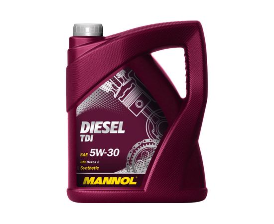 Синтетическое моторное масло MANNOL DIESEL TDI 5W30 5 л 1036 – изображение 2