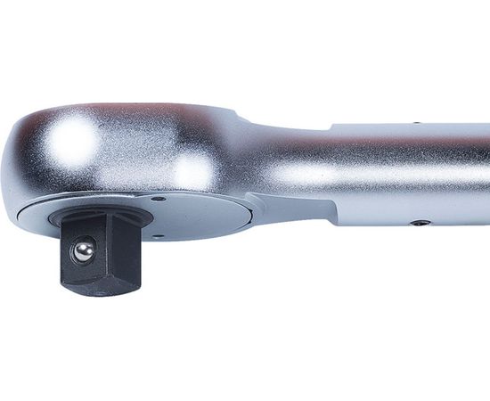 Динамометрический ключ KING TONY 34662-1DG, для левой и правой резьбы, 100-600 Нм, кейс – изображение 2