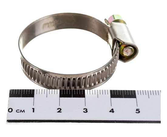 Обжимной хомут FIT IT нержавеющая сталь 25-40 мм 64280 – изображение 3