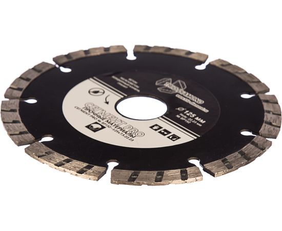 Диск алмазный отрезной Сегмент PRO (125х22.23 мм) TRIO-DIAMOND SP152 – изображение 3