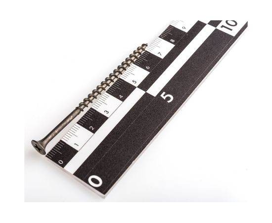 Саморезы ВИРТУОЗ 4,2х 76 мм, крупная резьба, потайная головка, оксидированный 25 шт 02587 – изображение 3