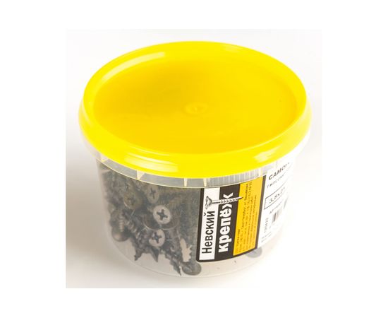 Саморез Невский Крепеж ШСГД 3.8х25 200 шт ведро малое НК 811362 – изображение 4