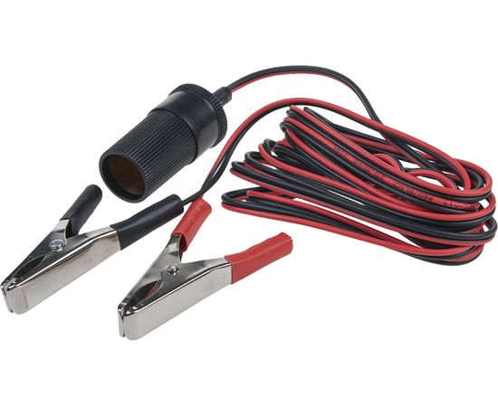 Удлинитель прикуривателя SKYWAY 3 м, с большими крокодилами S00702004 – изображение 4