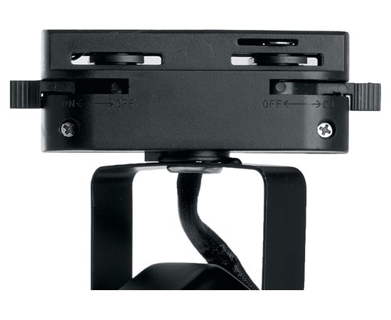 Трековый однофазный светильник на шинопровод FERON GU10, AL192, 50W, 230V, черный 41594 – изображение 4