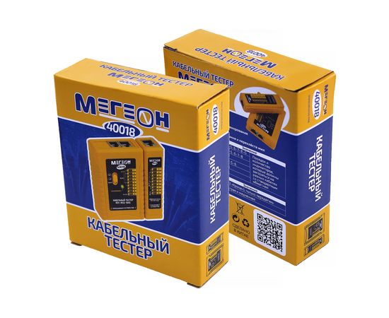 Кабельный тестер МЕГЕОН 40018 к0000020293 – изображение 5
