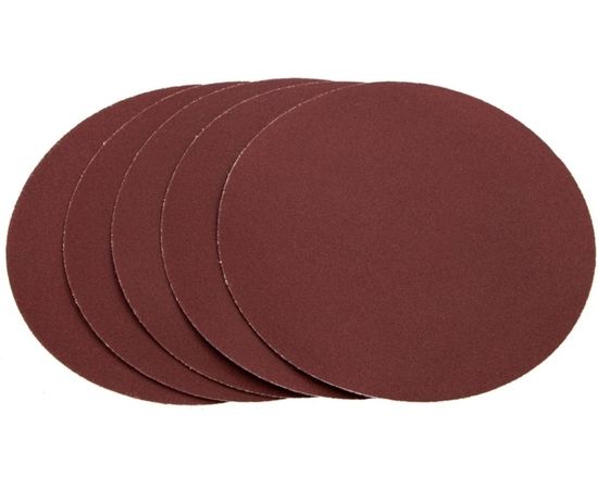 Круг абразивный на ворсовой подложке под липучку (5 шт; 150 мм; P400) MATRIX 73895 – изображение 5