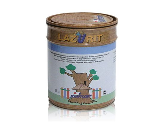 Декоративное покрытие для дерева Goodhim Lazurit сосна, 0,9 л 72921 