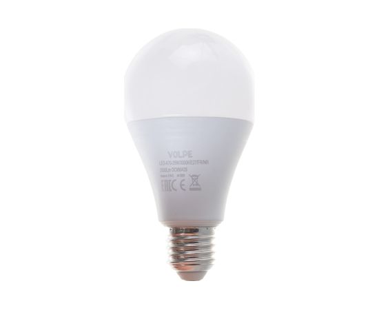 Светодиодная лампа Volpe LED-A70-25W/3000K/E27/FR/NR . Форма A, матовая. UL-00004469 
