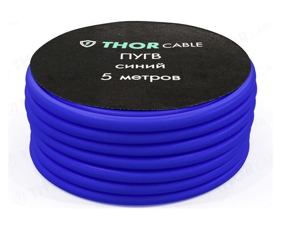 Провод ПУГВ Торкабель 0,5 синий 5 м в упаковке 0749524536670 