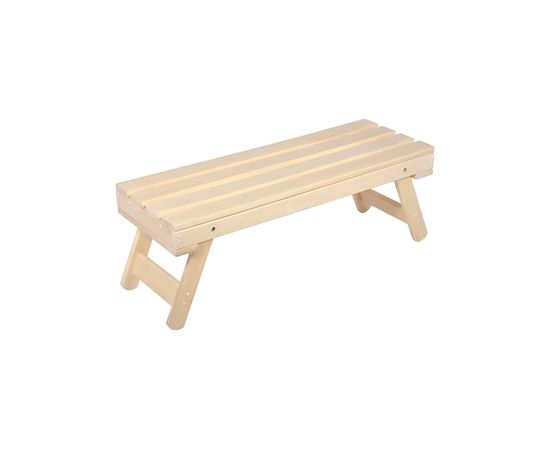 Складная лавочка Банные штучки 120х44х43 см 33247 