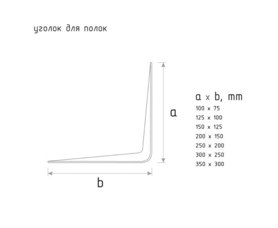 Уголок НОРА-М серый 100х75 3х4 5563 – изображение 2