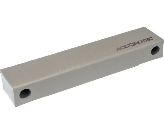 Электромагнитный замок ACCORDTEC 180 кг, 12V, 0.4 A, 180x40x25, 0.8 кг ML-180K с планкой – изображение 2