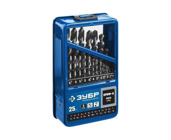 Зубр Набор сверл по металлу ПРОФ. 29625-H25 – изображение 2