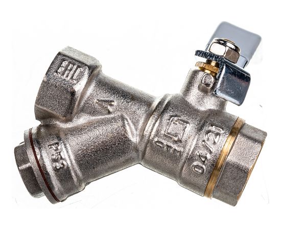 Шаровой кран СТМ СТАНДАРТ 1/2", с фильтром, рычаг CWFFF012 – изображение 2