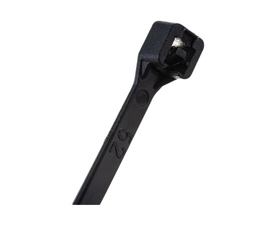 Стяжка для кабеля ZOLDER 100х2,5 мм нейлон, черная, 100 шт. HTA-2,5х100/100Ч – изображение 2