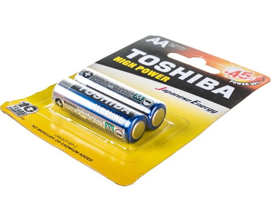 Алкалиновый элемент питания Toshiba LR6 3452 – изображение 2