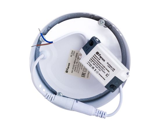 Накладной светильник FERON со светодиодами 6W, 480Lm, белый 4000К, AL504 27921 – изображение 2