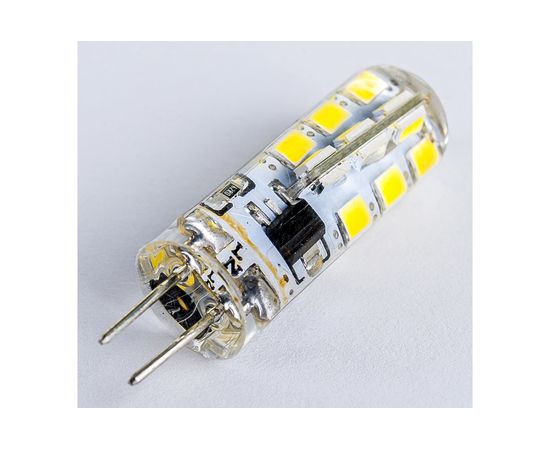 Лампа Jazzway PLED-G4 3w 4000K 200Lm 220V силикон, d11x38мм 1032072 – изображение 2