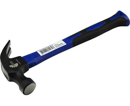 Молоток-гвоздодер МастерАлмаз кованый с фибергласовой рукояткой 450 г 10507051 – изображение 2