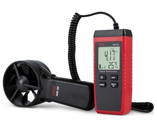 Термоанемометр RGK AM-30 с поверкой 779296 – изображение 2