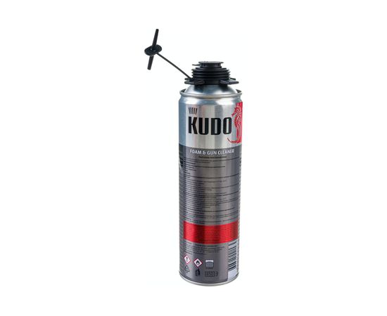 Очиститель монтажной пены KUDO HOME FOAM&GUN CLEANER 650 мл 11590257 – изображение 2