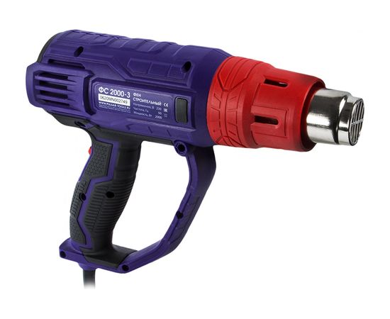 Строительный фен ПУЛЬСАР ФС 2000-3 792-537 – изображение 2