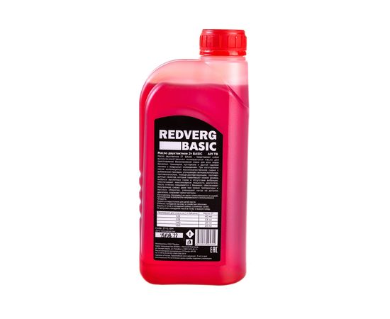 Масло минеральное 2-х тактное Basic 1 л REDVERG 6662687 – изображение 3
