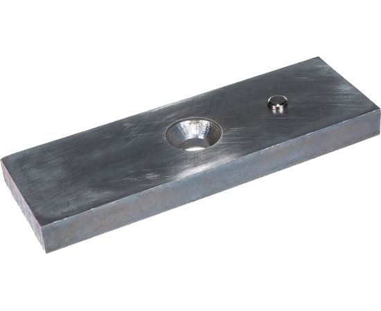 Электромагнитный замок ACCORDTEC 180 кг, 12V, 0.4 A, 180x40x25, 0.8 кг ML-180K с планкой – изображение 3