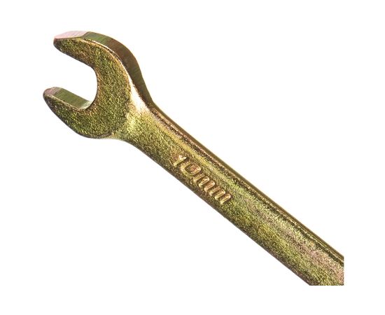 Комбинированный ключ, 10 мм, желтый цинк СИБРТЕХ 14976 – изображение 3