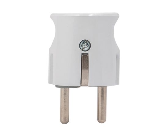 Усиленная угловая вилка EKF Proxima с заземлением, белая, 16А, 250В AVY16-10-r – изображение 3