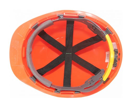 Защитная шахтерская каска РОСОМЗ СОМЗ-55 Hammer RAPID, оранжевая 77714 – изображение 3